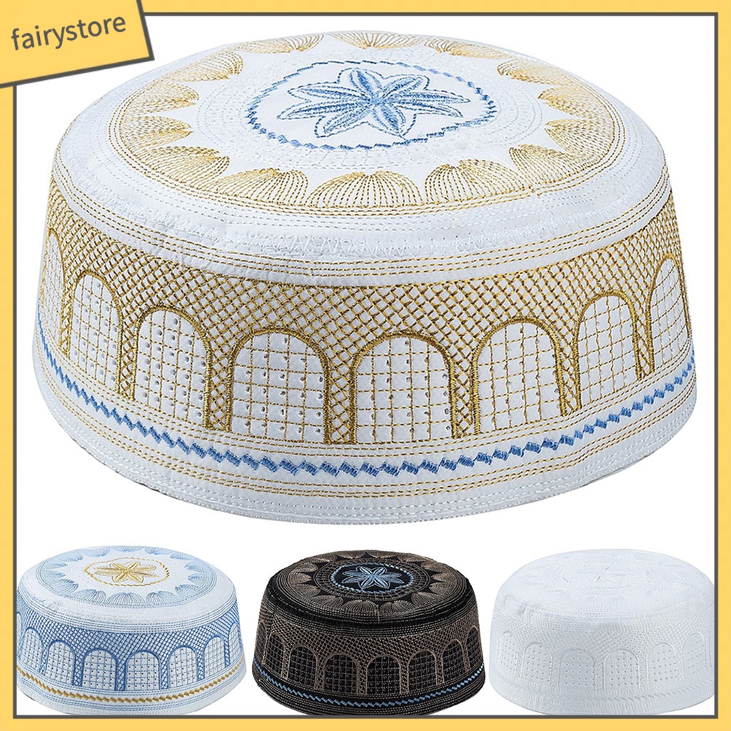 Mũ trùm đầu phong cách Hồi giáo thời trang dành cho nam