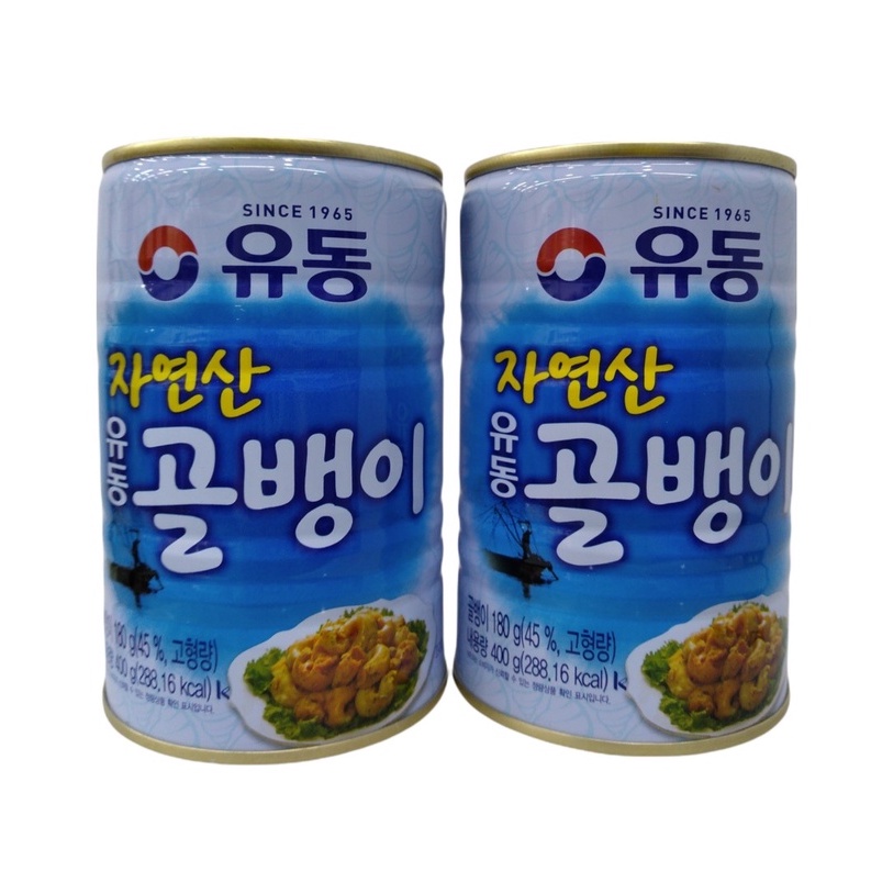 Yoodong Ốc hộp 400g + PG Cá kìm hộp Penguins 400g