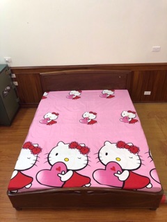 Bộ 5 món hè cotton poly mẫu Hello Kitty