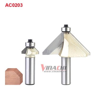 MŨI VÁT 45 ĐỘ TIDEWAY AC0203 CỐT 12.7MM - 1 MŨI