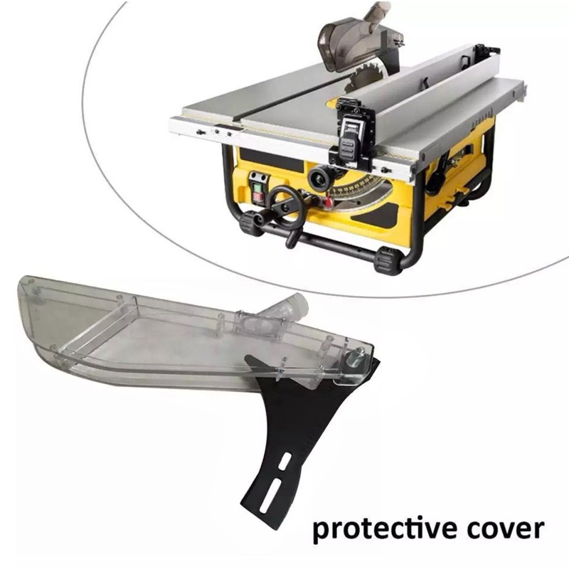 Tấm Chắn Trong Suốt 10 Inch Bảo Vệ Lưỡi Cưa Gỗ Chống Bụi Tiện Dụng