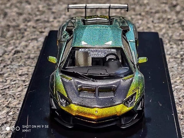 Xe Mô Hình ⚜️Lamborghini LB Performance Aventador 2.0 ⚜️ 1:64 JEC Biến Màu