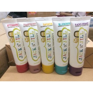 Kem đánh răng hữu cơ jack n’ jill 50g
