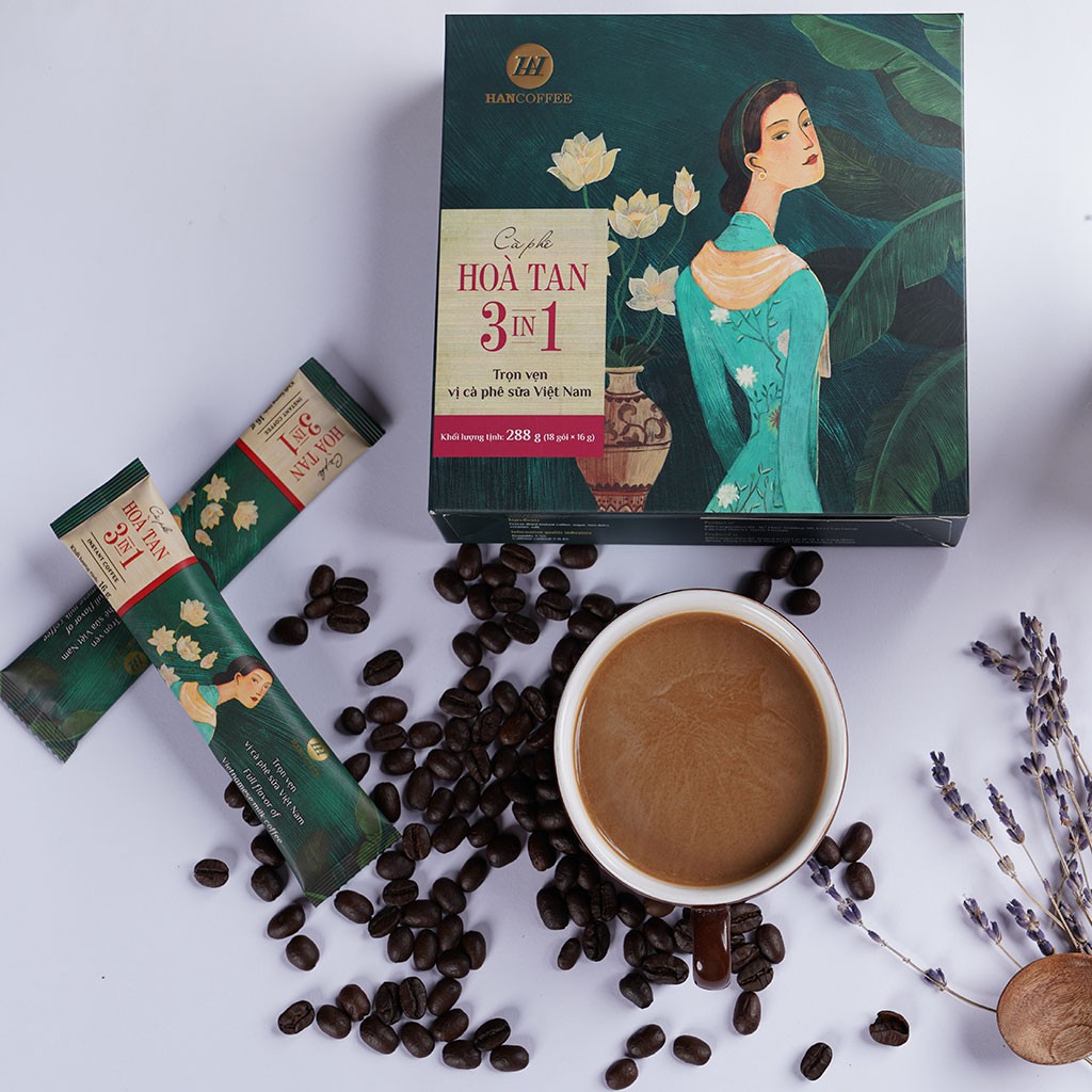 Cà Phê Pha Phin Arabica Robusta Rang Xay Nguyên Chất Blend HANCOFFE Đậm Đắng Thiên Vị Chua Thanh -HN70R30A1