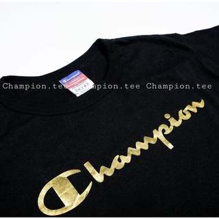 áo Champion logo vàng