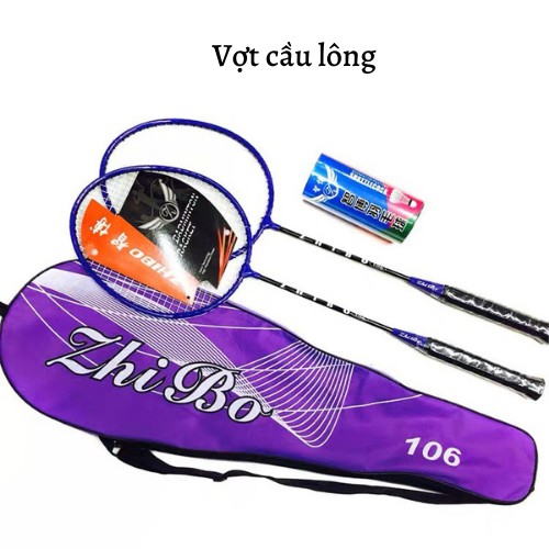 COMBO Bộ Vợt cầu lông Rodler hợp kim nhôm