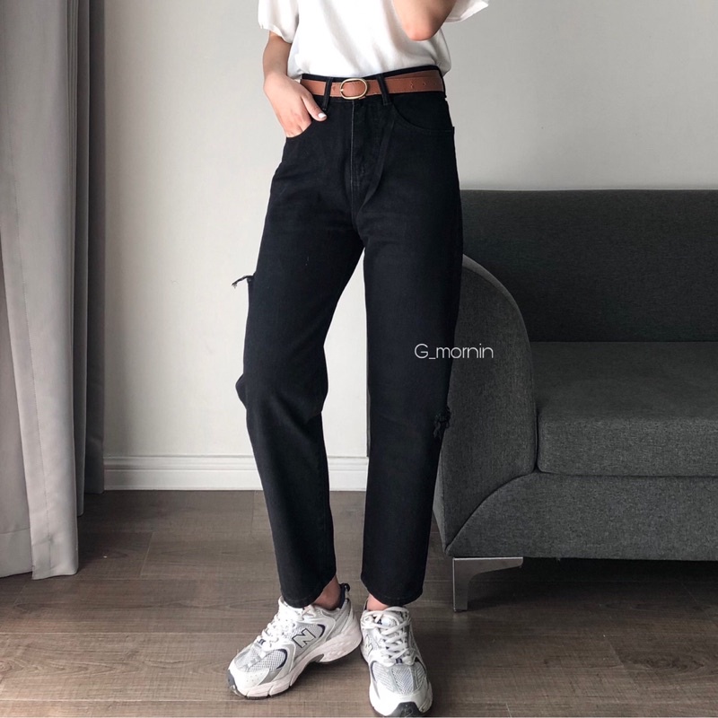 Quần jeans đen QJJ9082