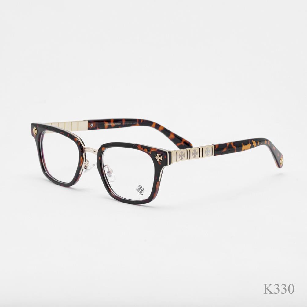 Gọng kính nam nữ có thể lắp mắt cận, kiếng mát titan không độ đẹp cao cấp K330 Gong_119 | BigBuy360 - bigbuy360.vn