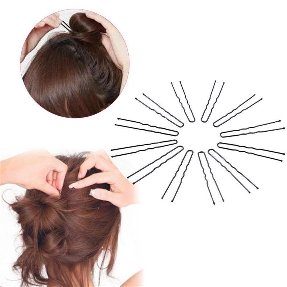 LANSEL Kẹp Tóc Kim Loại Gợn Sóng 3 Kiểu Thời Trang