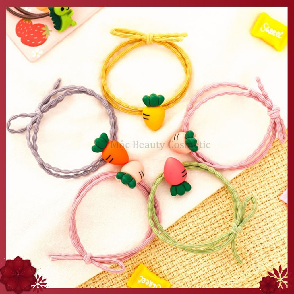 🥕Dây Buộc Tóc Hình Cà Rốt Cute🥕