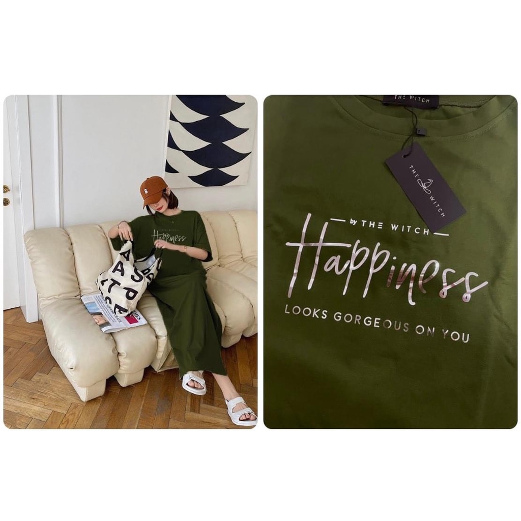 Váy suông trơn nữ in hình cao cấp, Váy thun nữ dáng suông chất cotton nhung mềm mịn thấm hút tốt TTS24 | BigBuy360 - bigbuy360.vn