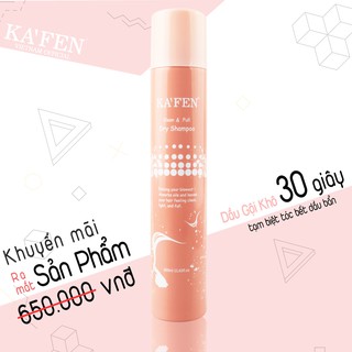 Dầu gội khô Kafen - Champagne Rose Hương Hoa Hồng 300ml
