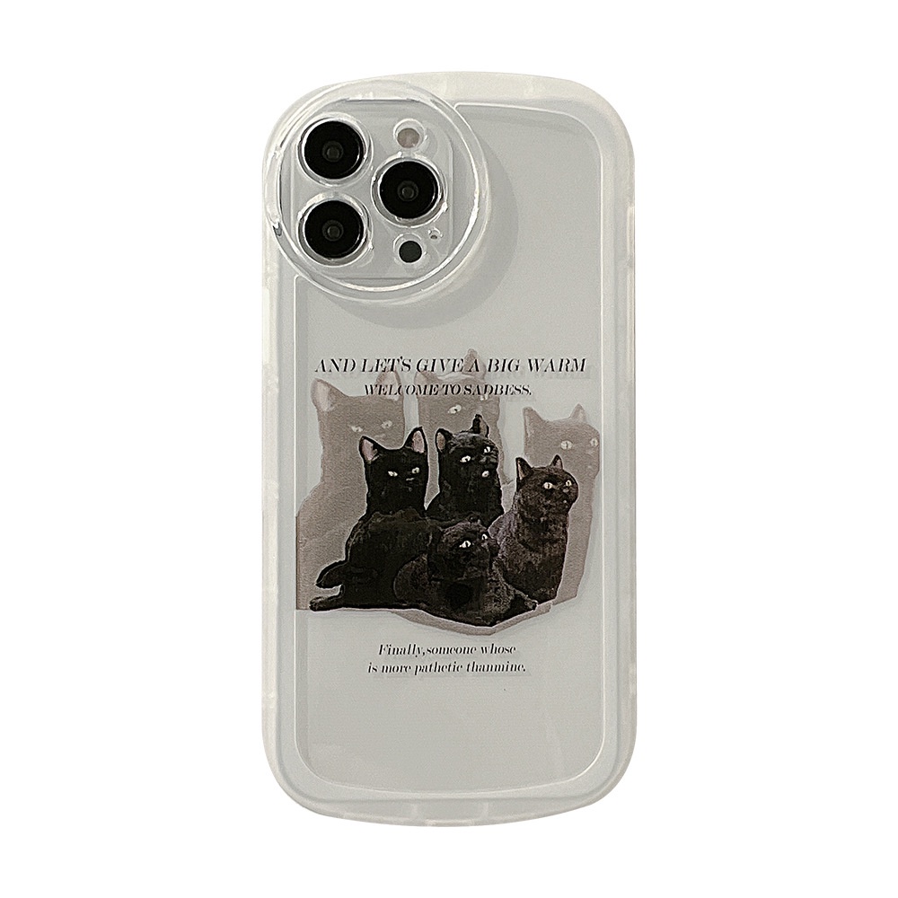 ốp iphone Đen Grim TPu Silicone Case Điện thoại iPhone 11 Pro Max X Xr Xs 7 8 14 Plus Se 2020 12 pro max 13 mini