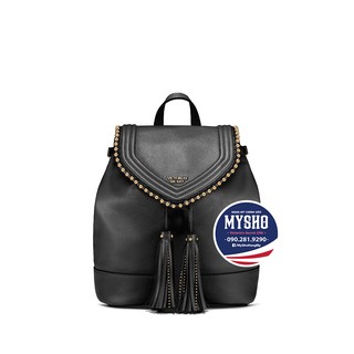 [Mã SKAMLTSM9 giảm 10% đơn 99K] (12) Balo da phối hạt vàng siêu xinh, 28x26cm - Hàng nhập Victoria's Secret USA