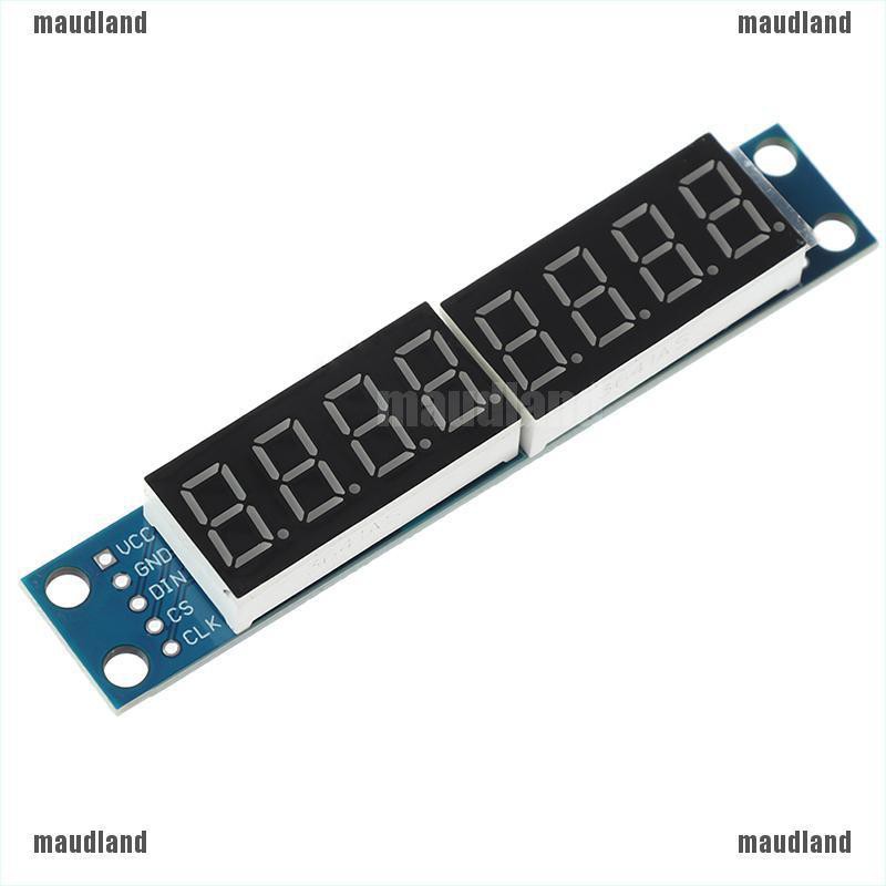 Mô Đun Hiển Thị Max7219 Led Dot Matrix 8 Chữ Số Cho Arduino