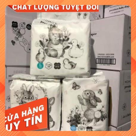 [Tặng khăn ướt) Combo 1 thùng 4b Bỉm Quần Momo Rabbit Nội Địa Hàn Đủ Size S50/M44/L40/L28/XL22/XXL18