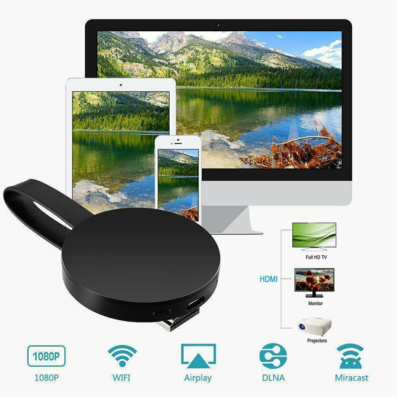 Thiết Bị Kết Nối Màn Hình Không Dây 2.4g 2 Netflix Google Youtube Chromecast G5 Yxbestmall