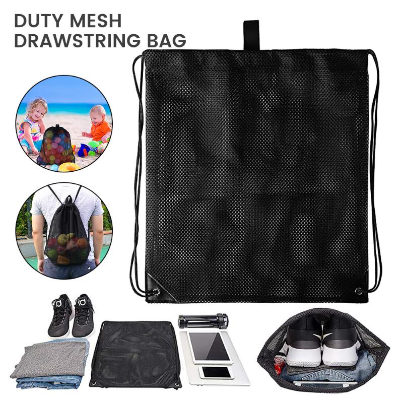 Túi Lưới Nylon Dây Rút Đựng Vật Dụng Đi Bơi/Tập Gym Tiện Dụng