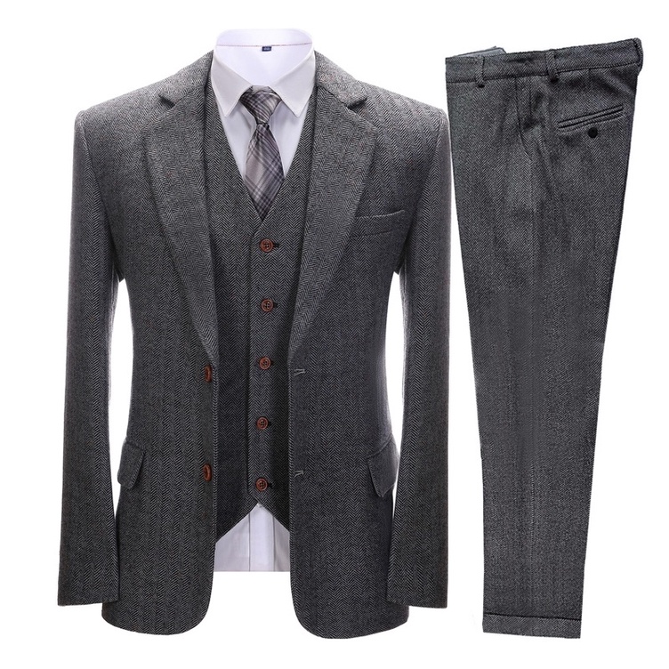 Vải quần nam nữ xuất dư lên quần nam nữ, vest, blazer,… chất dày dặn mềm suôn vải khổ 1.5m
