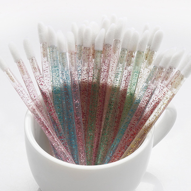 [Hàng mới về] Set 50 cọ tô son môi dùng 1 lần