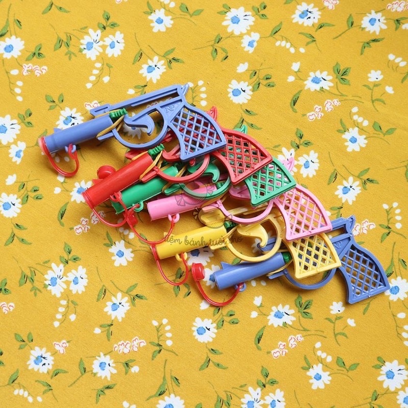 Set 12 Cây Súg Bắn Dây Thun, đồ chơi nhiều màu cho bé