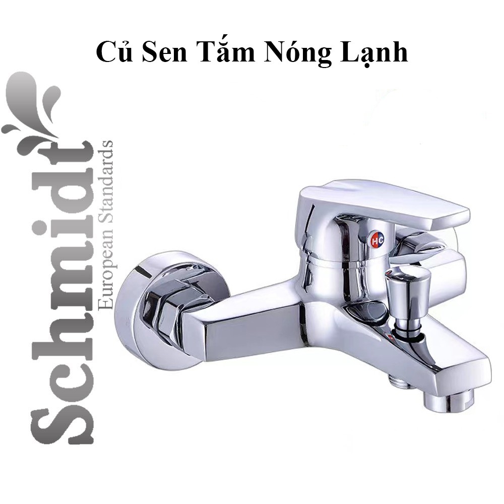 [Mã BMBAU50 giảm 7% đơn 99K] Củ Sen Tắm Nóng Lạnh Schmidt Thiết Kế Kiểu Dáng Sang Trọng Hiện Đại