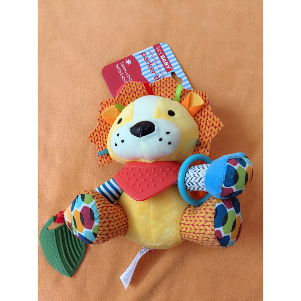 Thú bông kèm gặm nướu SKIDS SKK baby