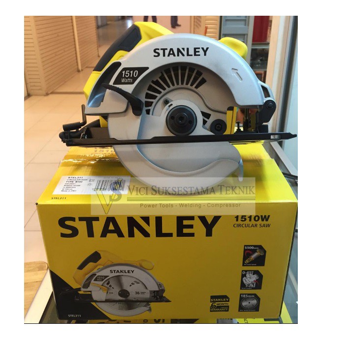 185mm Máy cưa đĩa 1510W Stanley STEL 311