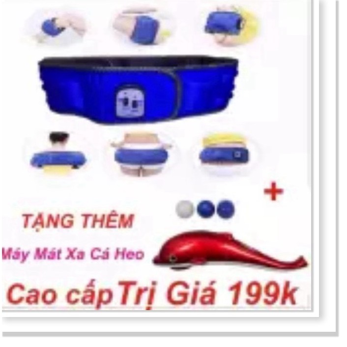 Máy Masa Đánh Tan Mỡ Bụng ( Tặng Kèm Masa Mini Cá Heo )