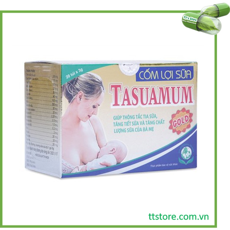 1 gói Cốm lợi sữa TASUAMUM Gold [Tasuamom, tasumum, tasumom]