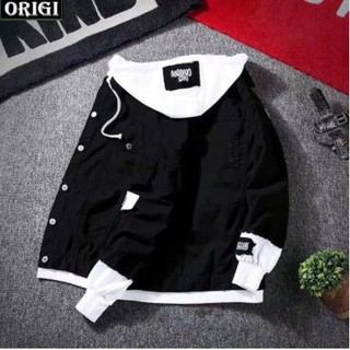 Áo khoác jean nam có mũ hàn quốc hot trend akjna013 xuna fashion