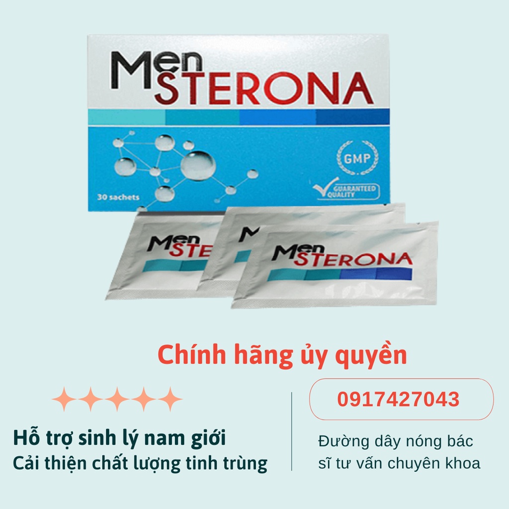 Viên uống bổ tinh trùng Mensterona dành cho nam giới
