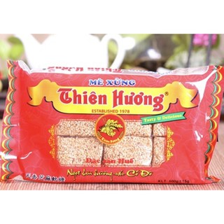 5 gói Mè xửng Thiên Hương túi màu 500gr (đỏ lớn)