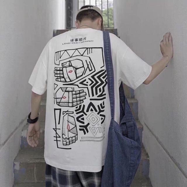 Áo thun tay lỡ unisex HAND màu XÁM/TRẮNG ❤️ FREESHIP ❤️ Nam nữ unisex ❤️ | BigBuy360 - bigbuy360.vn