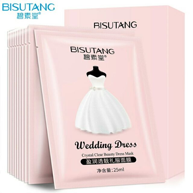 Mặt nạ váy cưới Bisutang