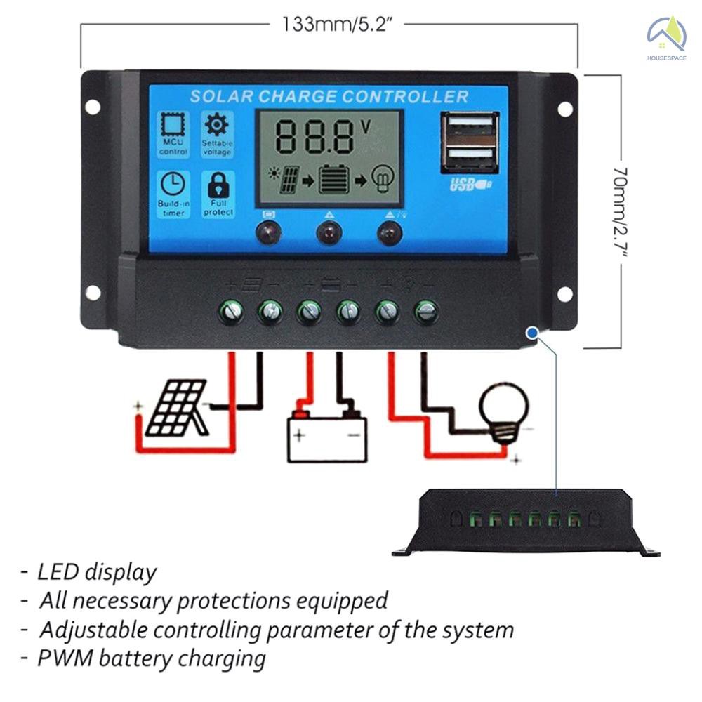 Tấm Pin Năng Lượng Mặt Trời 50w 5v / 18v Chống Nước Ip65 + Bộ Sạc Năng Lượng Mặt Trời