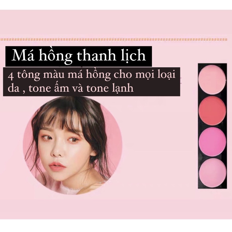 Set makeup chuyên nghiệp 40 ô phấn kèm dụng cụ | BigBuy360 - bigbuy360.vn