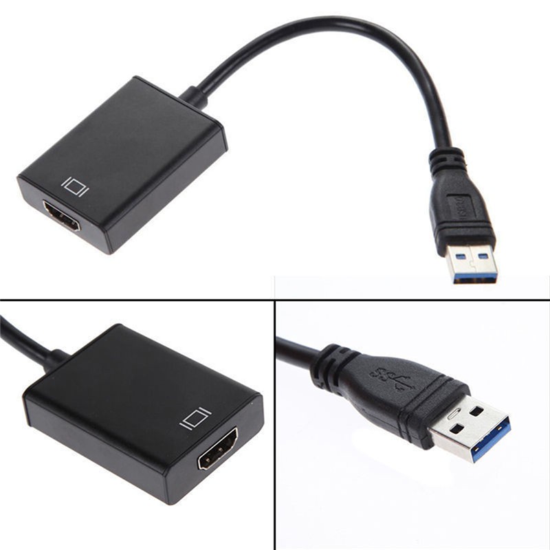 Cáp chuyển đổi USB 3.0 sang HDMI 1080P HD cho PC Laptop HDTV | BigBuy360 - bigbuy360.vn