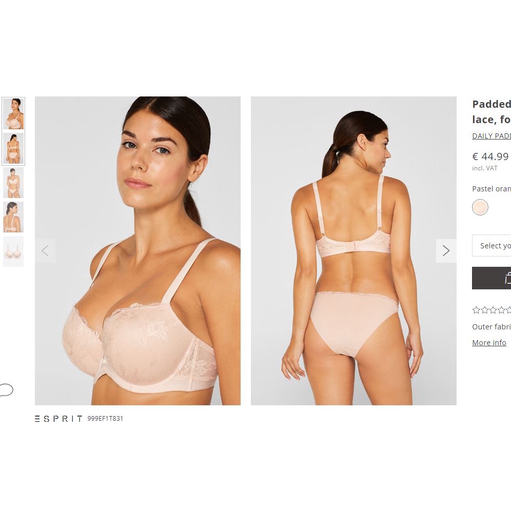 Áo lót big size cao cấp E.sprit size 40B