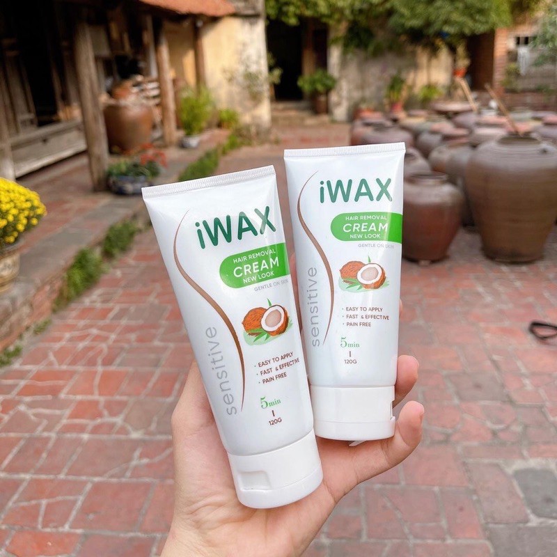 Combo Sỉ 5 Tuýp Kem Tẩy Lông Iwax