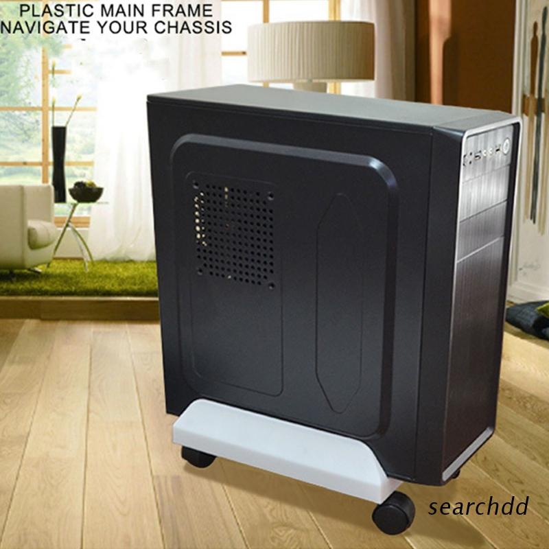 Giá đỡ điện thoại máy tính PC có bánh xe lăn và bốn bánh xe và phanh thông dụng có thể điều chỉnh