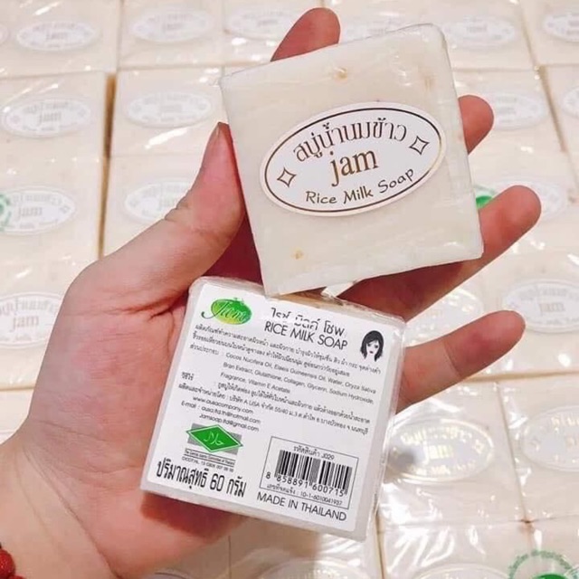 Xà phòng rửa mặt trắng da cám gạo Thái Lan