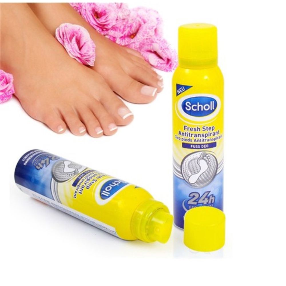Xịt khử mùi hôi chân, hôi giày Scholl 150ml, Hàng Đức - Shop Lavenic