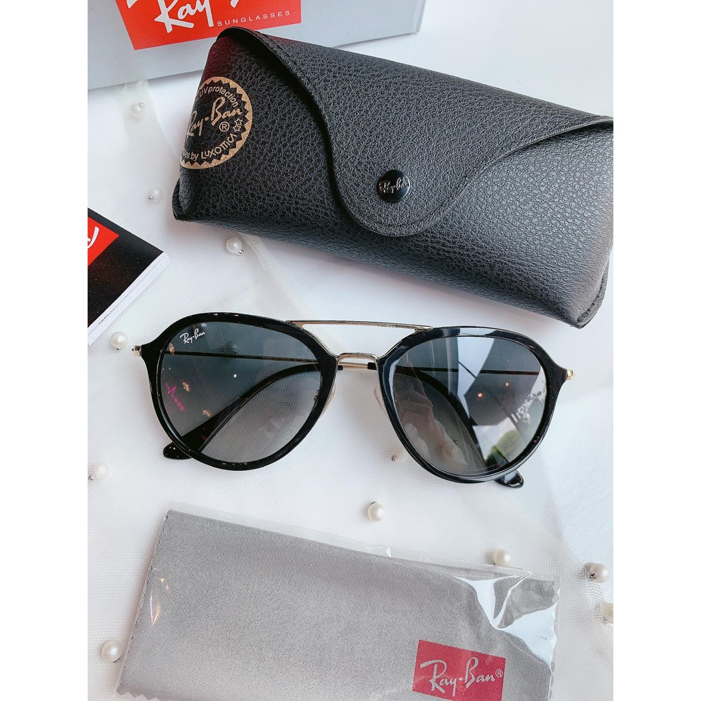 Kính mát chính hãng Rayban RB4253-601-71 kiểu dáng nam nữ đeo đẹp