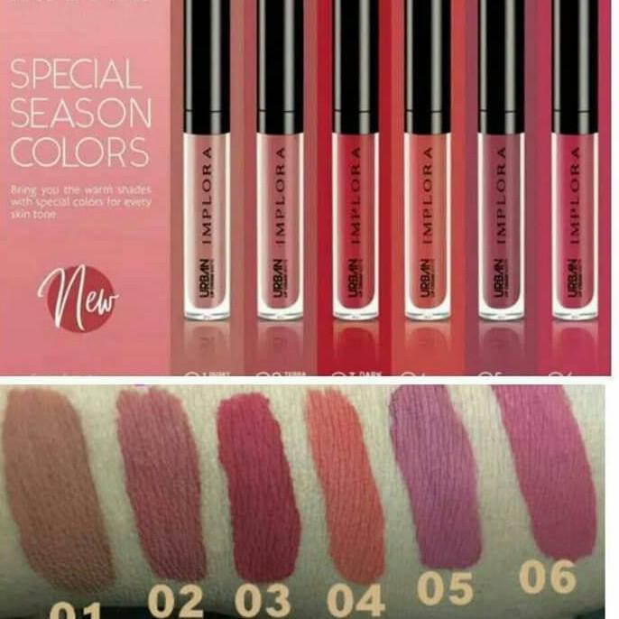 (Hàng Mới Về) Son Môi Implora Màu Lì / Son Implora | BigBuy360 - bigbuy360.vn