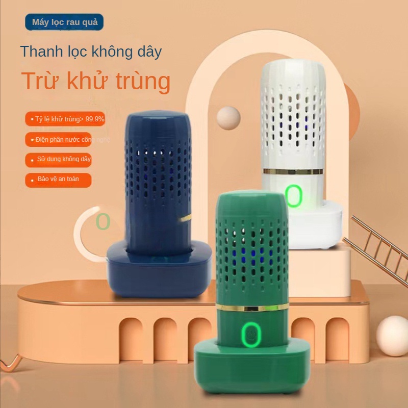 Bộ lọc rau quả Máy rửa rau quả thực phẩm Máy loại bỏ thuốc trừ sâu Máy tiệt trùng