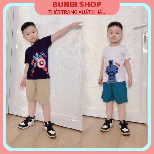 Áo thun phông HM ngắn tay cho bé trai,chất liệu cotton mềm mại siêu thoáng mát hàng việt nam xuất khẩu chuẩn