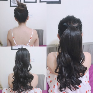[Ảnh chụp thật] Tóc buộc xoăn đuôi