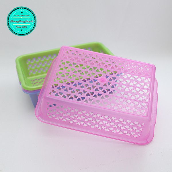 Rổ Đựng Rau Củ, Hoa Quả, Các Vật Dụng Sinh Hoạt Khác, Đựng Các Linh, Phụ Kiện Bán Hàng Khác, Rổ Tim To,Tim Bé Việt Nhật