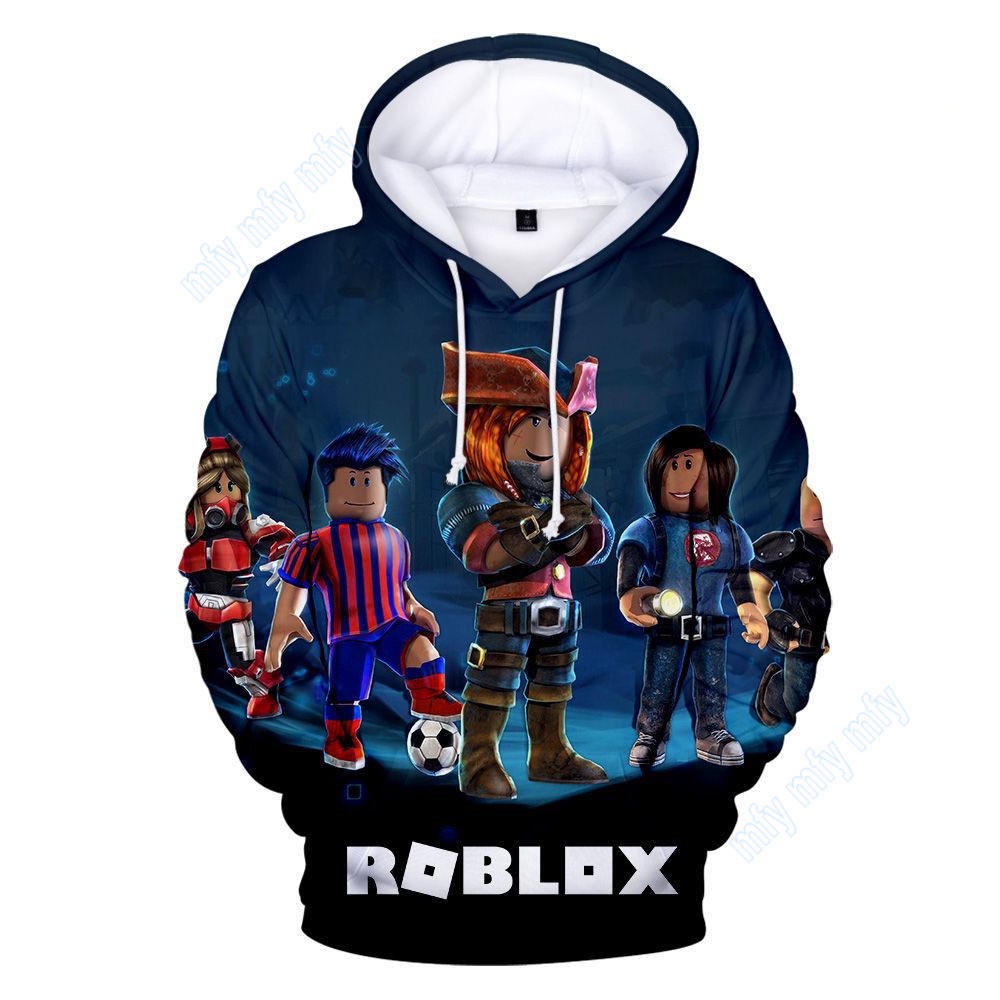 Áo Khoác Hoodie Roblox Thời Trang Cho Trẻ Em Trai / Bé Gái